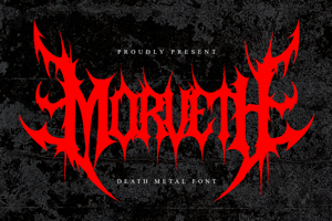 Related font Morveth