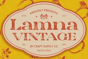 Lamna Vintage Stamp