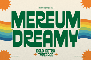 Related font Mereum Dreamy