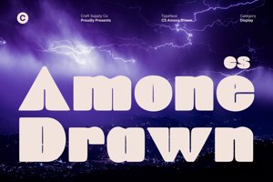 Related font CS Amone Drawn