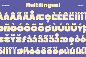 Related font Mogva