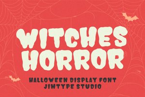 Witches Horror - Halloweeen - Spooky Font