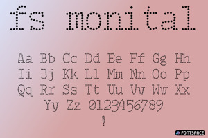 Related font fs monital
