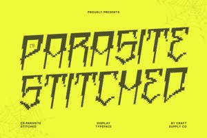 Related font CS Parasite Stitched
