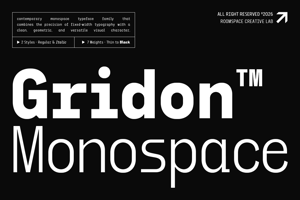 Related font Gridon