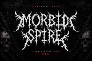 Related font Morbid Spire