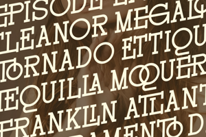 Related font Rochilo DEMO