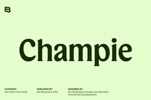 Related font Champie