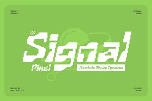 Related font CS Signal Pixel