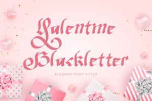 Valentine Blackletter