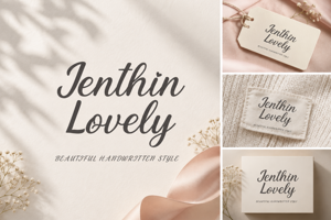 Related font Jenthin Lovely