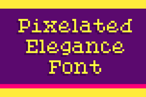 Pixelated Elegance