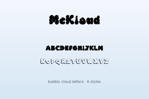 Related font McKloud