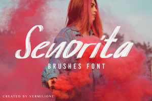 Related font Senorita