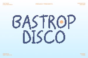 Related font CS Bastrop Disco