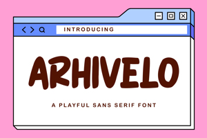 Related font ARHIVELO