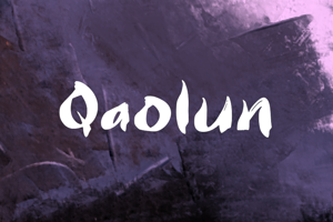 Related font Qaolun