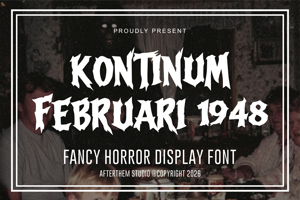 Related font Kontinum Februari 1948