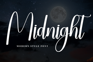 Related font Midnight