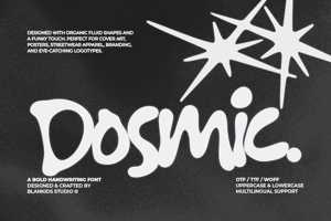 Related font Dosmic