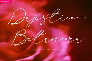 Related font Dajestica Betamoora