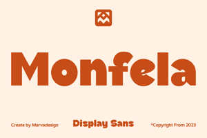 Related font Monfela