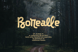 Related font Manoka