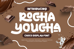 Related font Rocha Youcha - Choco Display Font