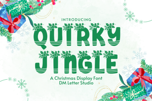 Related font Quirky Jingle