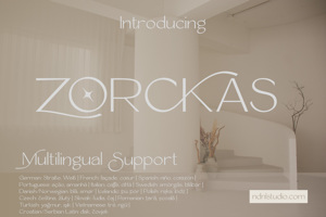 Related font Zorckas