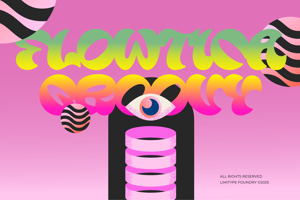 Flowtica - Groovy Bold Font