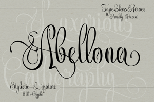 Related font Abellona