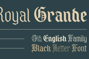Royal Grande Black