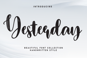 Related font Yesterday