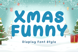 Related font Xmas Funny