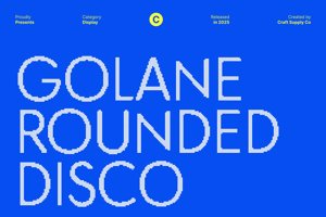 Related font Golane Rounded Disco