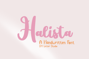 Related font Halista
