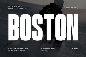 Related font Bostone