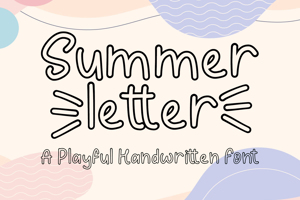 Summer Letter