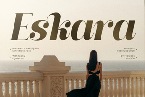 Related font ESKARA