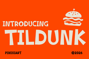 Related font Tildunk