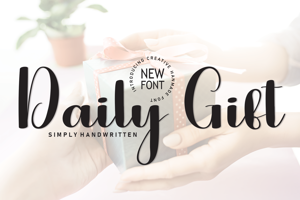 Related font Daily Gift