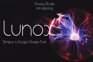 Lunox Sans Serif