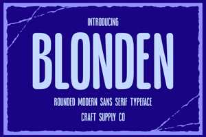 Blonden Rounded