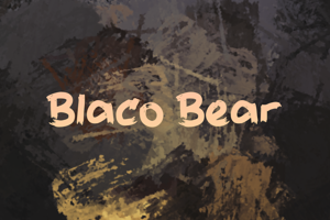 b Blaco Bear