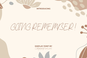 Going Remember