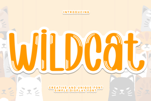 Related font Wildcat