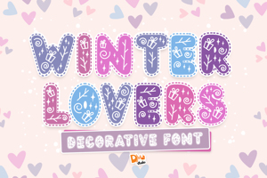 Related font Winter Lovers