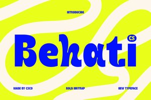 Related font CS Behati