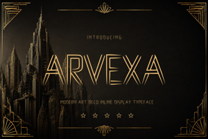 Related font Arvexa
